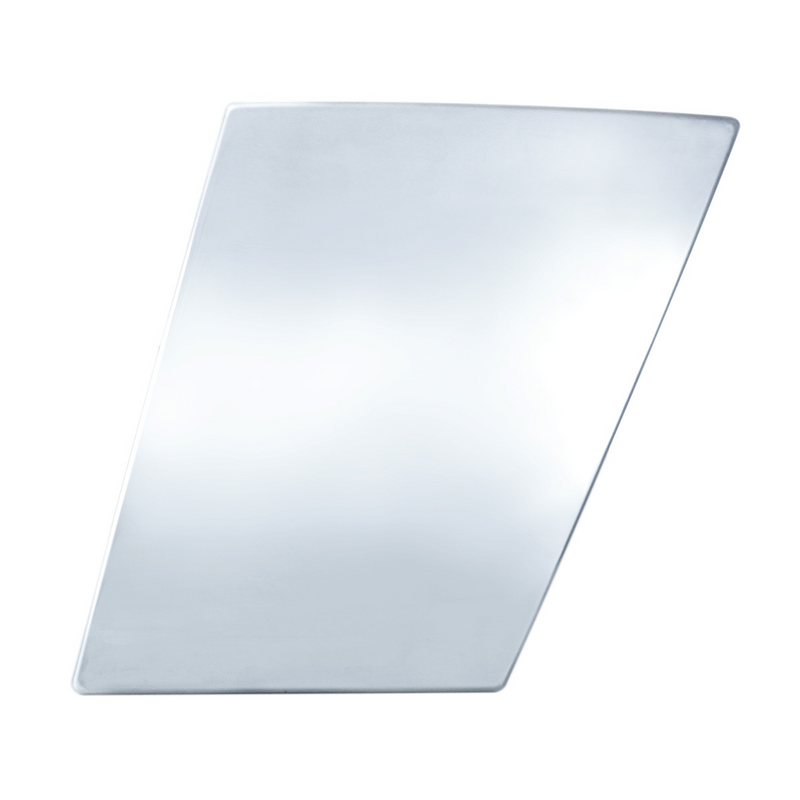 United Pacific Chrome Blank Fog Light Cover For 2003-2017 Volvo VN/VNL Driver 41672