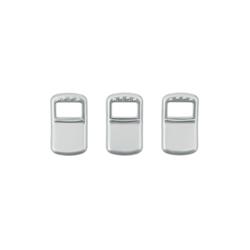 United Pacific Rocker Switch Cover For Kenworth/Peterbilt Plain (Card of 3) 41700