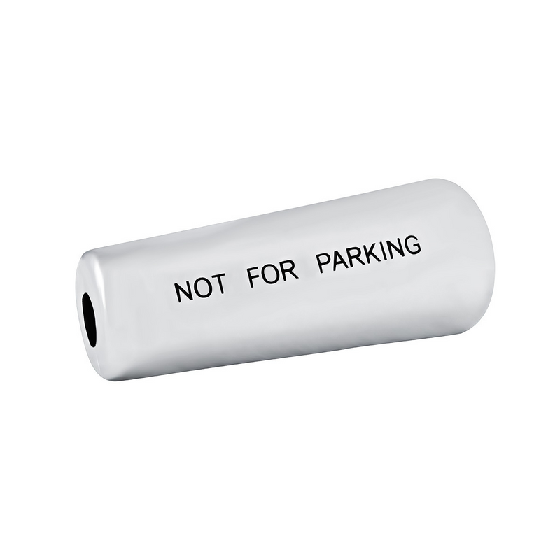 United Pacific Chrome Plastic "Not For Parking" Trailer Brake Lever Cover For Peterbilt/Kenworth W/Bendix T-294095-A Valve 41737