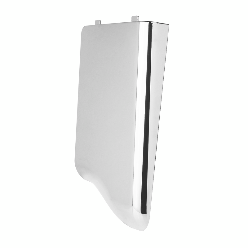 United Pacific Chrome Plastic Cabin Air Filter Door For Peterbilt 389 (2010+), 388 (2010-2014), And 386 (2010-2016) 41760