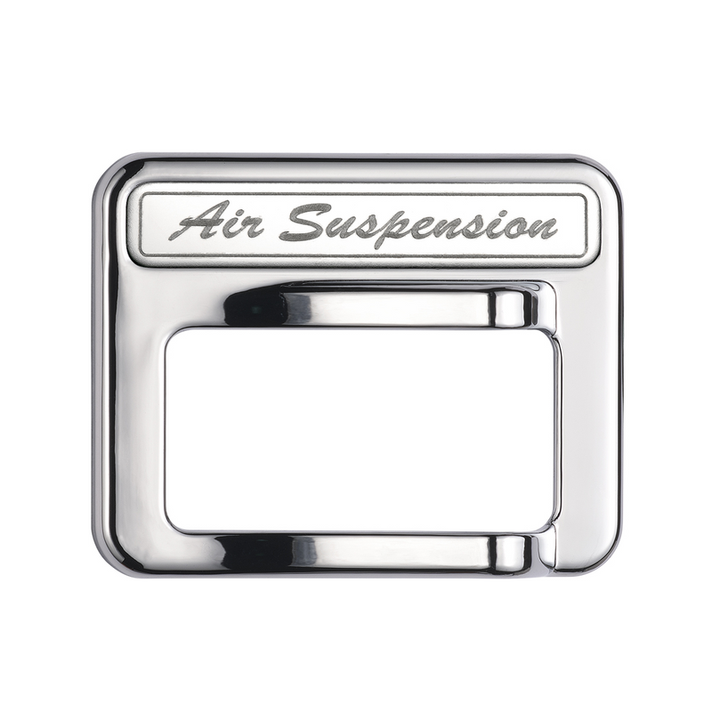 United Pacific Chrome Rocker Switch Cover For Peterbilt 579 (2013-2019) & 567 (2014-2018)- Air Suspension 41764