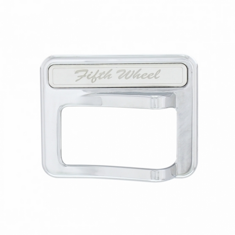 United Pacific Chrome Rocker Switch Cover For Peterbilt 579 (2013-2019) & 567 (2014-2018)- Fifth Wheel 41765
