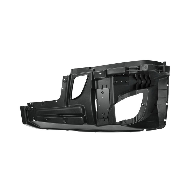 United Pacific Bumper Reinforcement With Fog Light & Wheel Aero Trim Holes For 2018-2024 Freightliner Cascadia Driver 41791