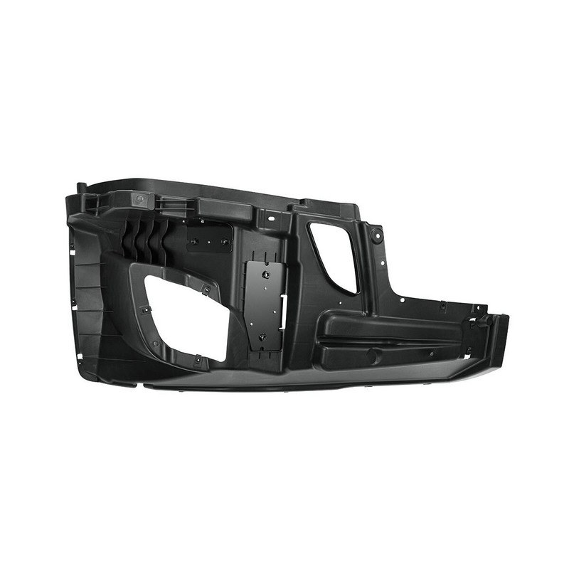 United Pacific Bumper Reinforcement With Fog Light & Wheel Aero Trim Holes For 2018-2024 Freightliner Cascadia Passenger 41792
