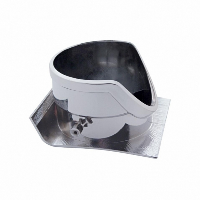 United Pacific Chrome Plastic Flip Over Cup Holder For 1998-2002 Freightliner Century 41903