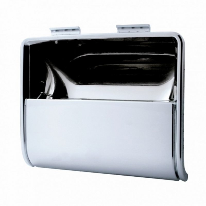 United Pacific Chrome Plastic Upper Storage Trim For Freightliner 41909