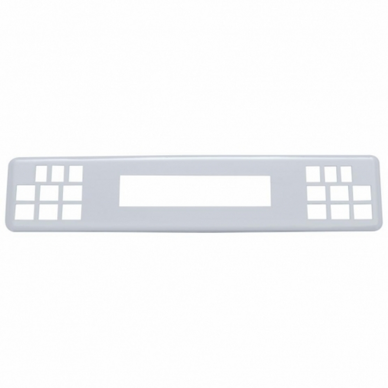 United Pacific Chrome Plastic Center Dash Warning Light Panel Cover For Freightliner 41965