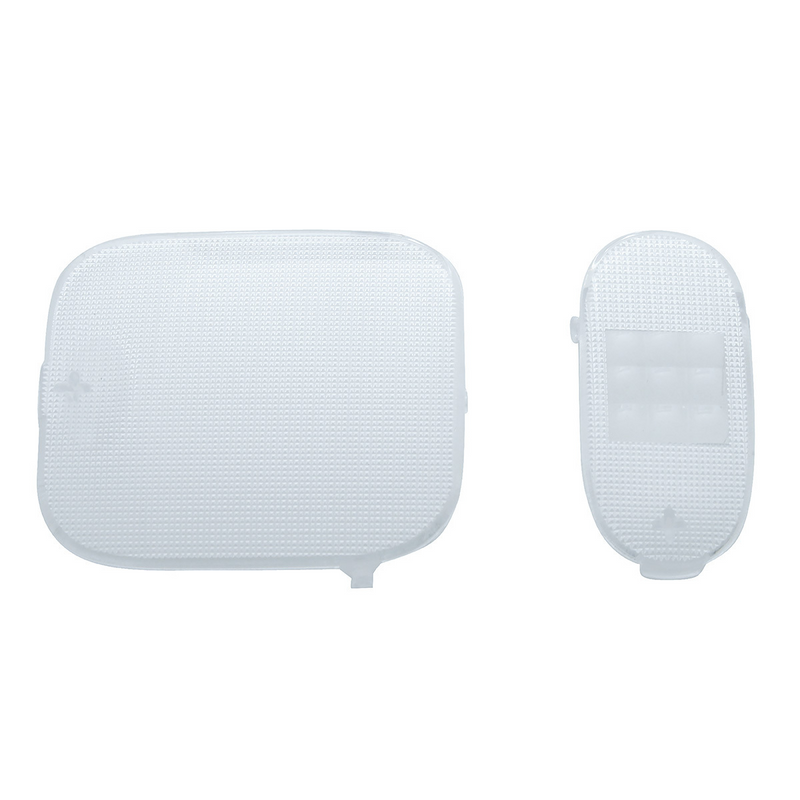United Pacific Dome Light Lens 2-Piece Set For 2006+ Freightliner Columbia And Coronado Clear 41985