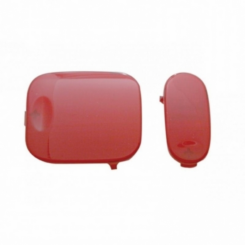 United Pacific Dome Light Lens 2-Piece Set For 2006+ Freightliner Columbia And Coronado Red 41988