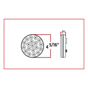 Trux Accessories 4" Red Stop, Turn & Tail LED (19 Diodes)