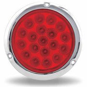 Trux Accessories TRUX 4" Red Stop, Turn & Tail Flangemount LED (19 Diodes) - TLED-419RF