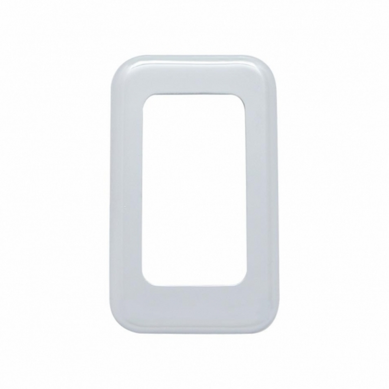 United Pacific Chrome Plastic Window Switch Bezel For 2000-2010 International 9900i/9400i/9200i (Card of 3) 42018