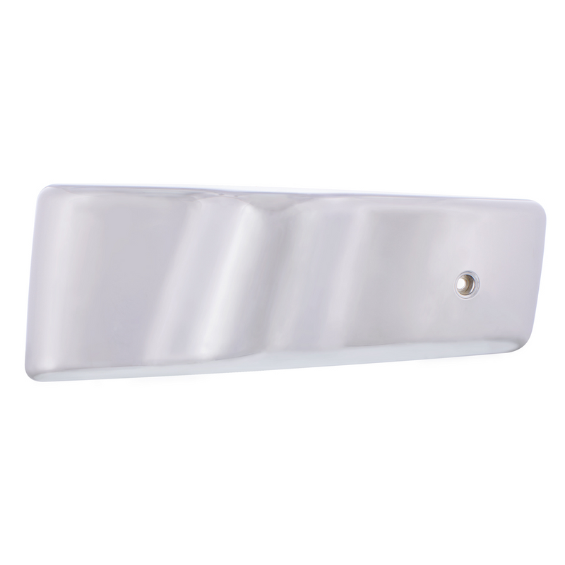 United Pacific Chrome Plastic Bottom Mirror Post Cover For 1996-2010 Freightliner Century Driver 42028