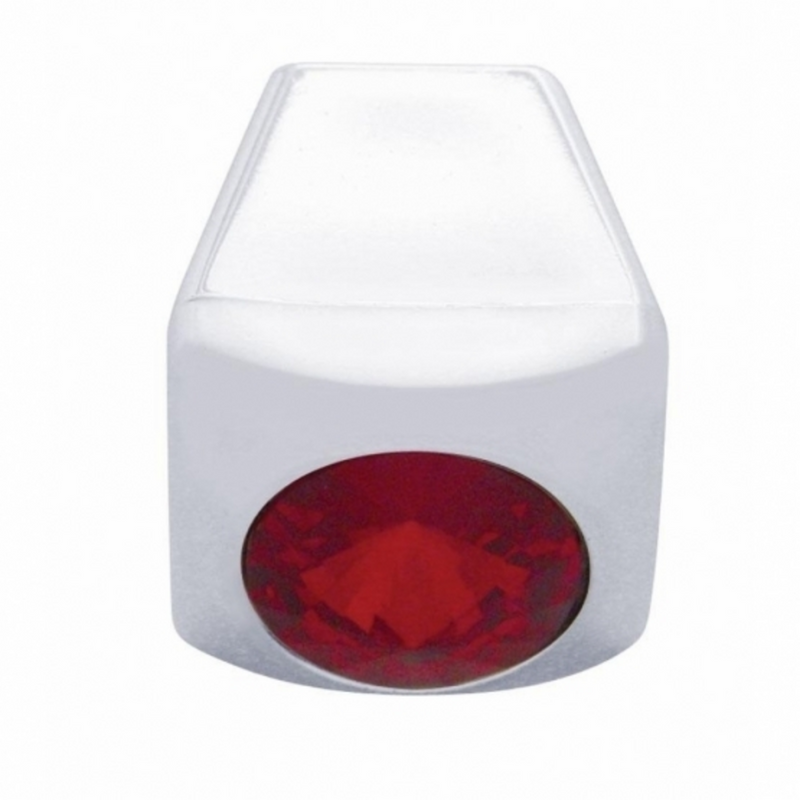 United Pacific A/C Slider Control Knob With Red Crystal For Freightliner (3-Pack) 42035