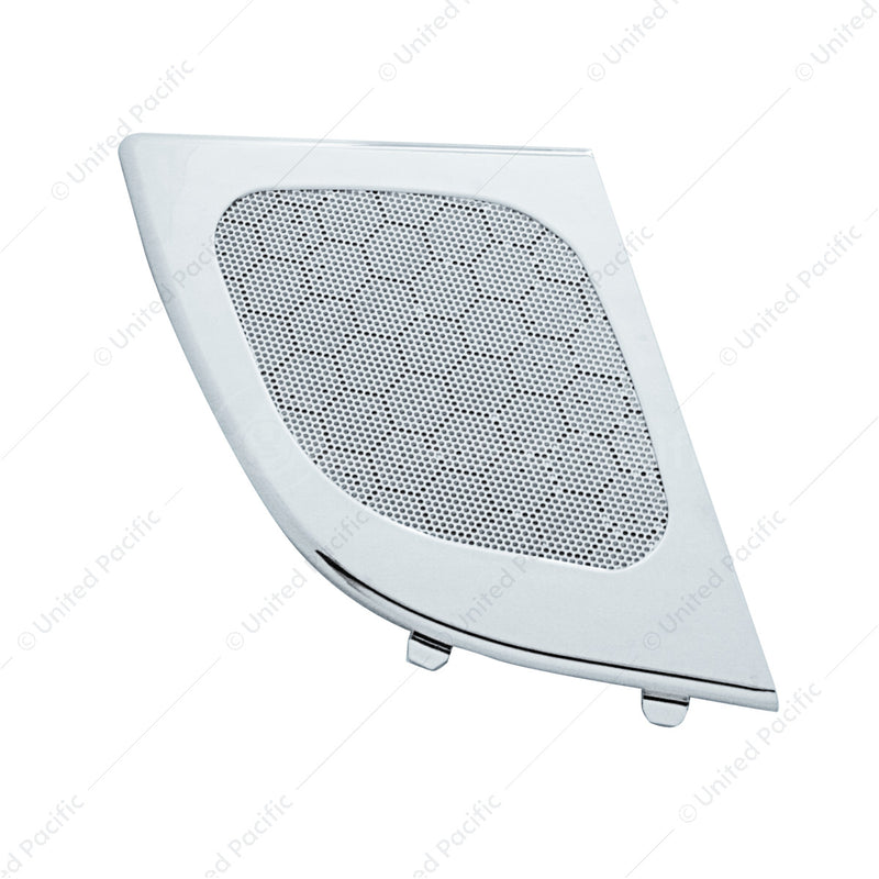 United Pacific Chrome Door Speaker Cover For 2008-2017 Freightliner Cascadia Passenger 42085