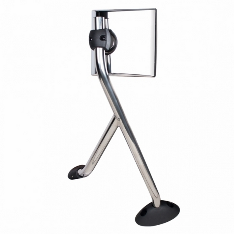 United Pacific Chrome Hood Mirror Assembly For 2006-2017 International Prostar Driver 42224