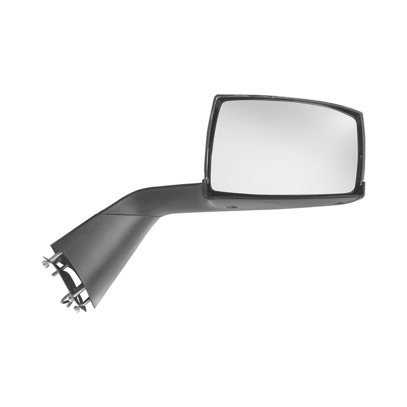 United Pacific Chrome Hood Mirror Assembly With Sequential LED Turn Signal For 2018-2024 Volvo VNL Passenger 42243