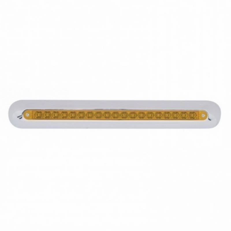 Freightliner 19 LED 12" Mirror Light Bar Amber LED/Amber Lens 42314