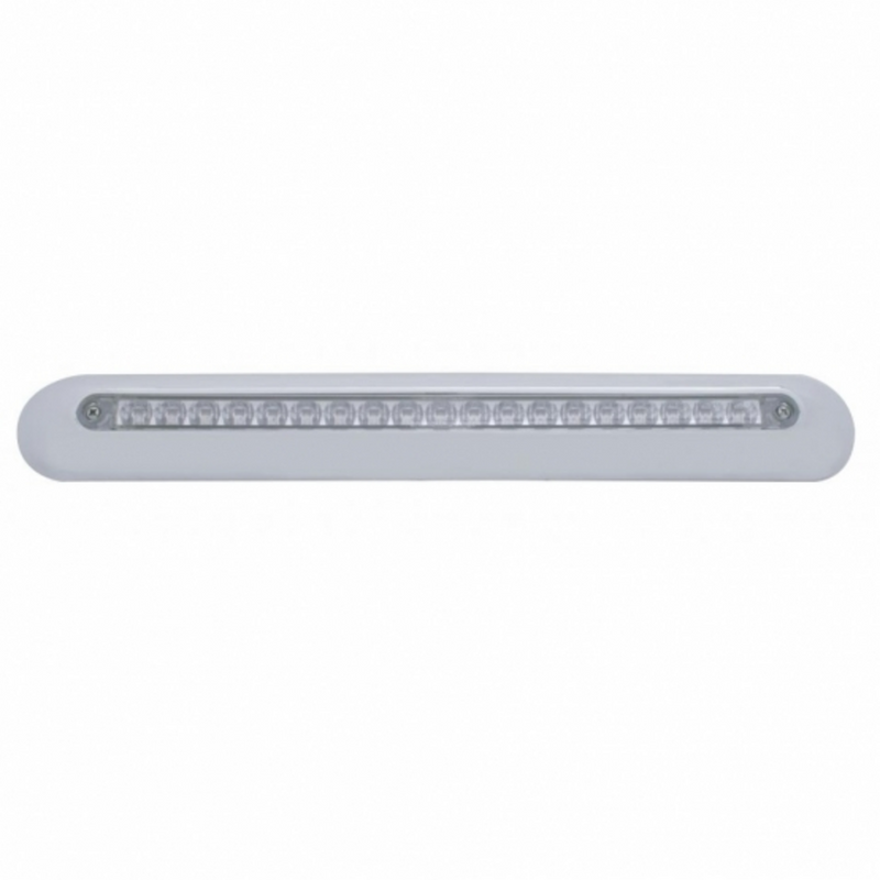 Freightliner 19 LED 12" Mirror Light Bar Amber LED/Clear Lens 42315