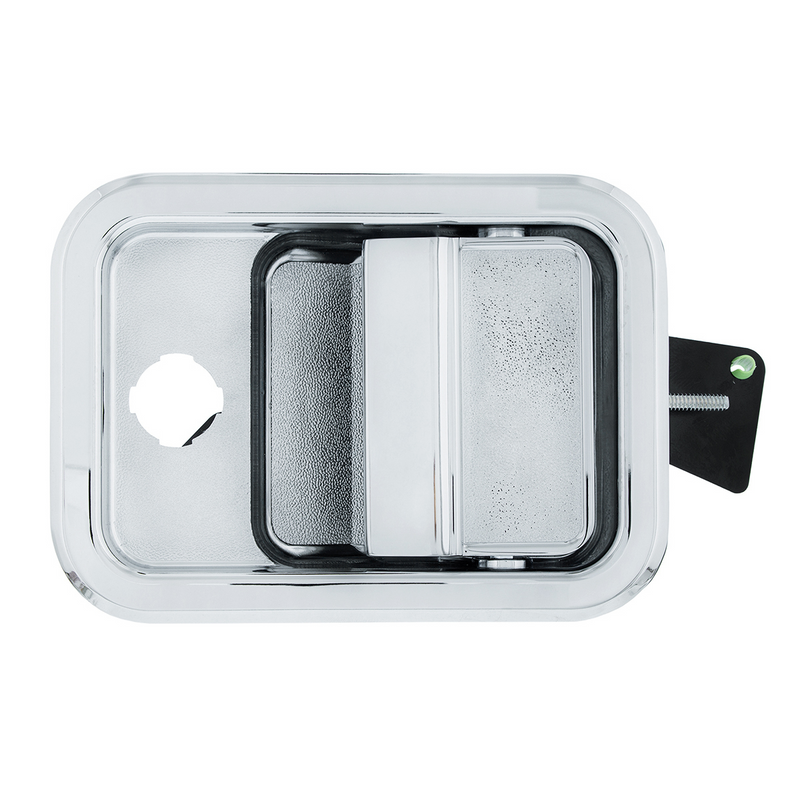 United Pacific Exterior Door Handle W/1" Lock Cutout For Freightliner Columbia (2003-2011) & Century (2003-2010) Driver 42363