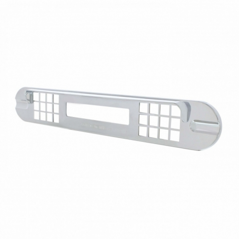 United Pacific Chrome Plastic Center Dash Warning Light Panel Cover For Freightliner Cascadia 42372