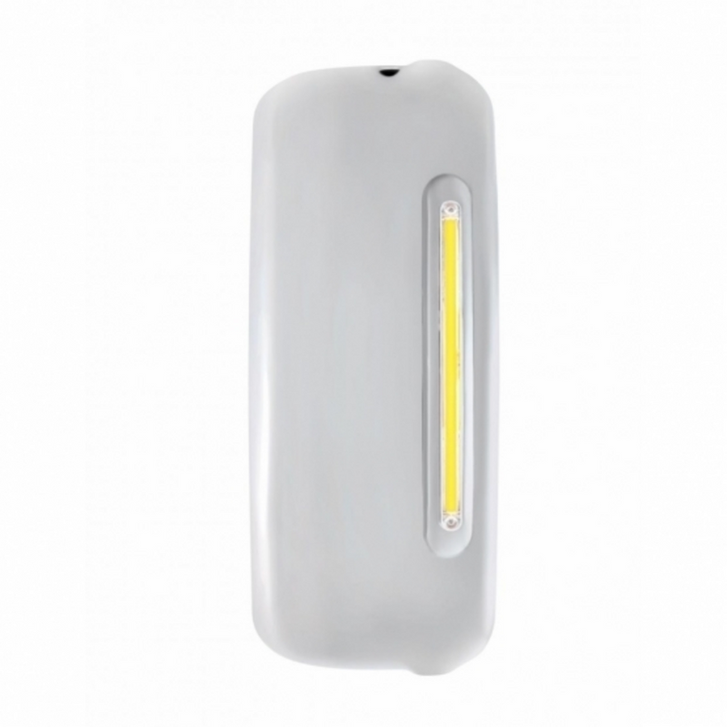 United Pacific Mirror Cover With 24 Amber LED 12" GloLight For 2005+ Freightliner Century/Columbia- Passenger-Clear Lens 42401