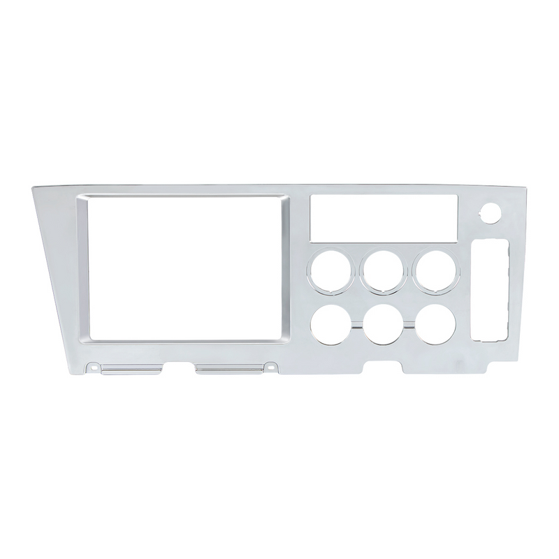 United Pacific Chrome Center Dash Upper Panel For 2018-2023 Freightliner Cascadia 42441