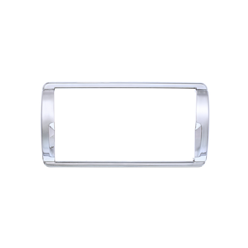 United Pacific Chrome 4-Switch Dash Panel Trim For 2018-2026 Freightliner Cascadia 42444