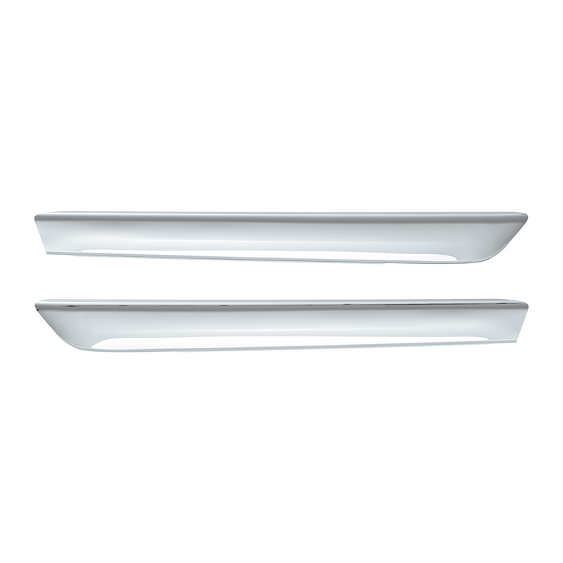 United Pacific Chrome Plastic Door Grab Handle Covers For 2018-2026 Freightliner Cascadia (Pair) 42448