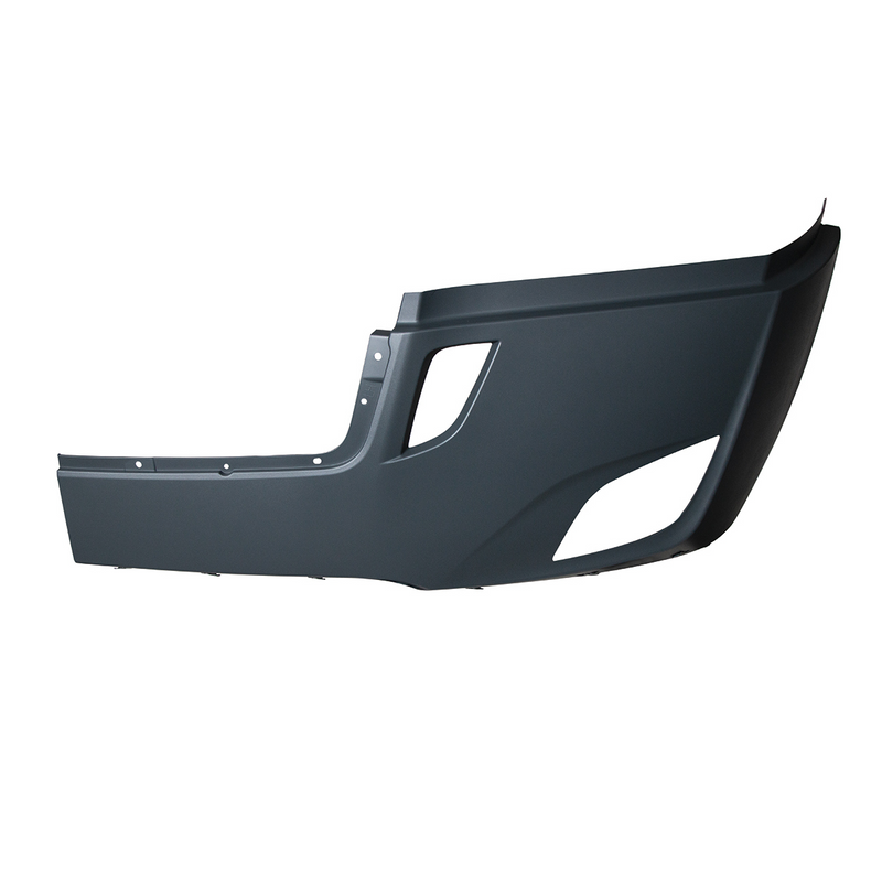 United Pacific Bumper Cover With Fog Light Opening & Deflector Holes For 2018-2024 FL Cascadia Driver 42466