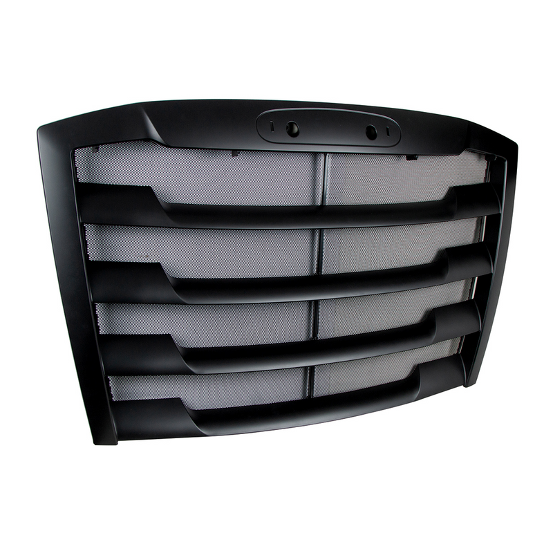 United Pacific Black Grille With Bug Screen For 2018-2024 Freightliner Cascadia 42476