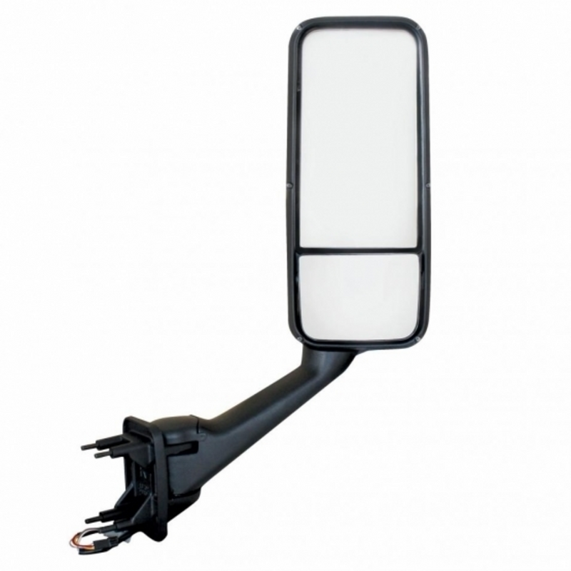 United Pacific Chrome Heated Mirror Assembly For Peterbilt 387/587 & Kenworth T2000/T700 Passenger 42774