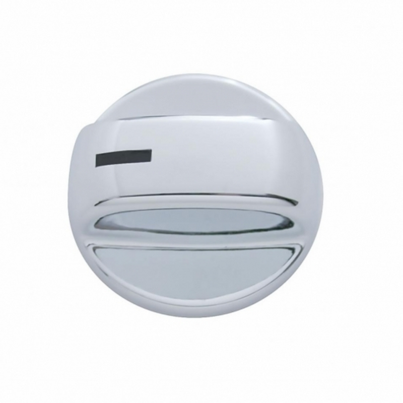 United Pacific Chrome Plastic A/C Knob Cover For 2003-2017 Volvo VNL (3-Pack) 42810