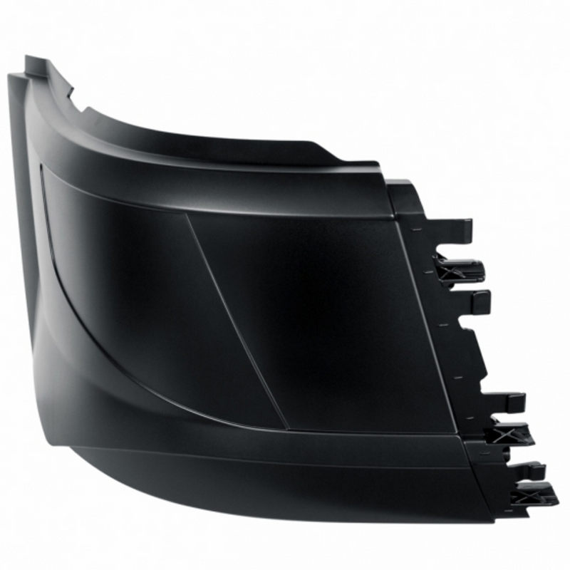 United Pacific Bumper End Without Fog Light For 2015-2017 Volvo VNL Short Hood With Aero Style Bumper Passenger 42818