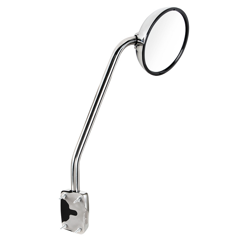 United Pacific Chrome Hood Mirror For 2013-2021 Kenworth T680 Passenger 42843