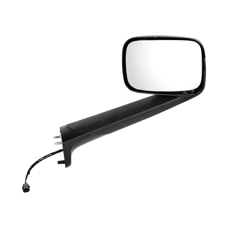 United Pacific Black Hood Mirror With Heated Lens For 2018-2026 Freightliner Cascadia Passenger 42847