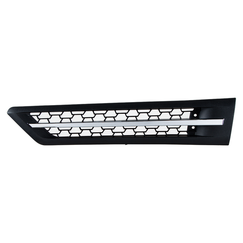 United Pacific Hood Air Intake Grille With White LED For 2018-2024 Freightliner Cascadia 126 Driver 42871