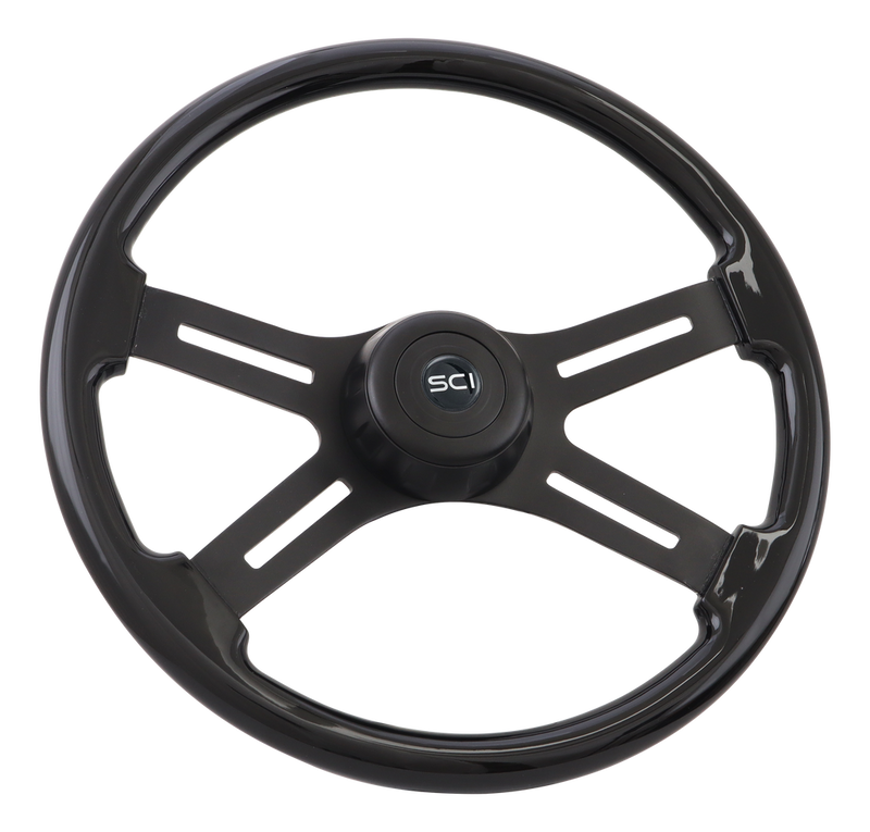 Steering Creations 18" Steering Wheel- "Midnight Black"