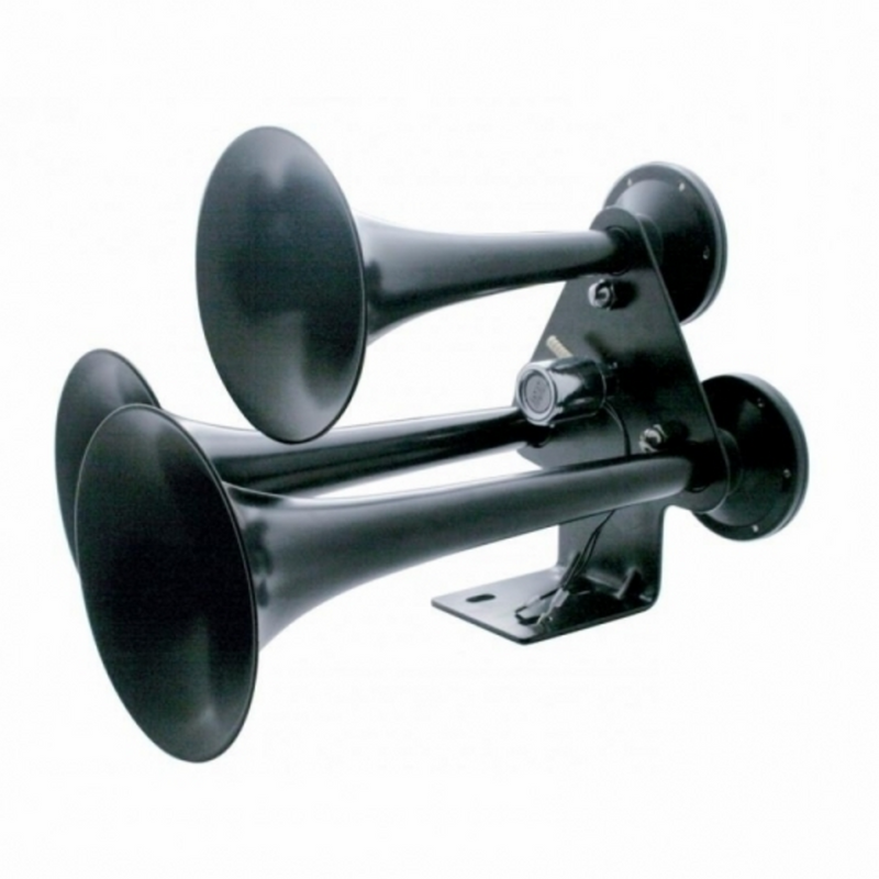 United Pacific Black 3 Trumpets Train Horn 46127