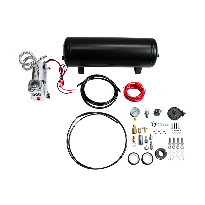 United Pacific Heavy Duty Competition Series Air Compressor & Tank Kit 46141