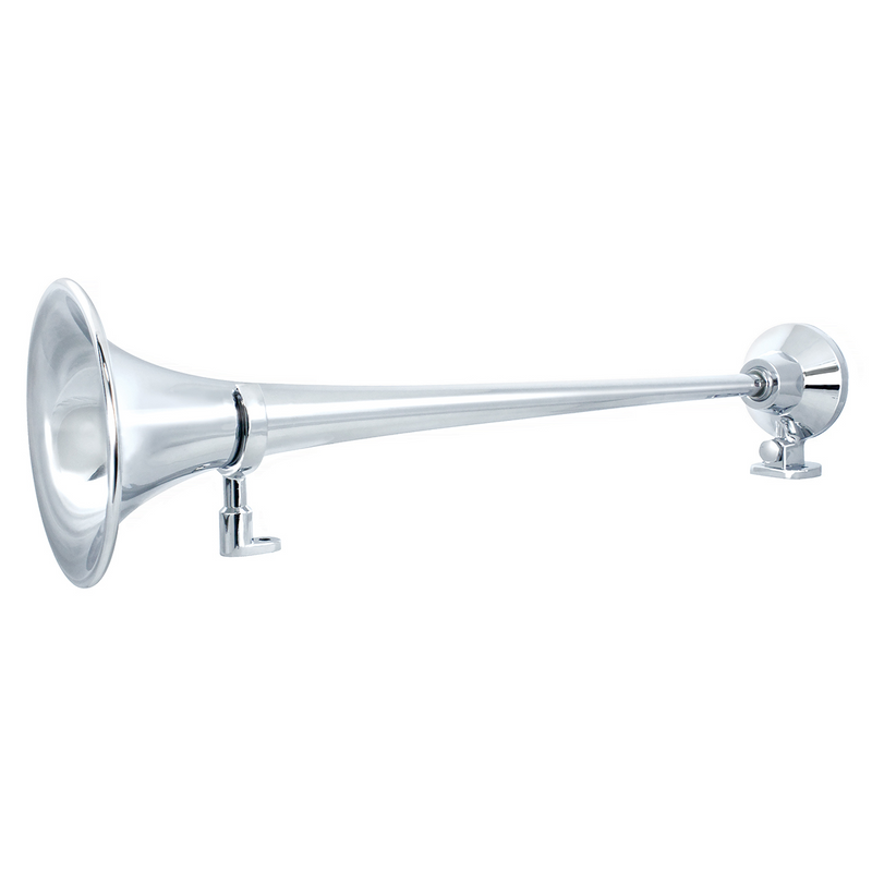 United Pacific Chrome Emergency Tone Horn 25 1/2" Length 46174