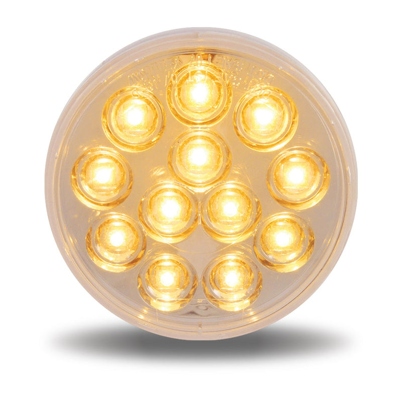 Trux Accessories TRUX 4" Mirror Clear Amber Stop, Turn, & Tail LED
