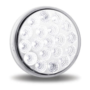 Trux Accessories TRUX 4" Dual Red/White Stop, Turn & Tail LED (19 Diodes) - TLED-4X40
