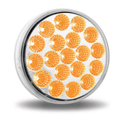 Trux Accessories 4" Dual Amber/White Stop, Turn & Tail LED (19 Diodes)