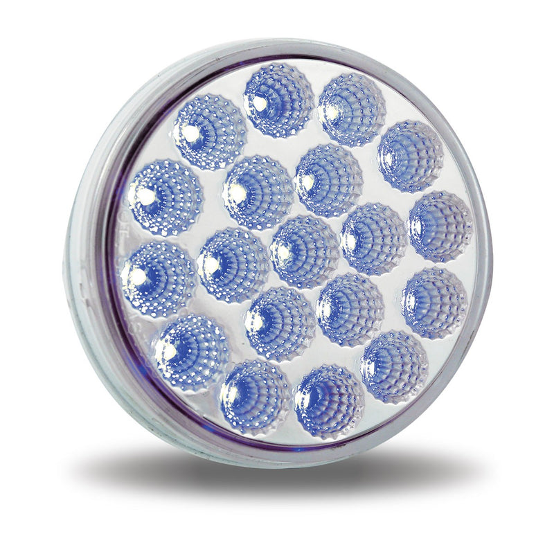 Trux Accessories TRUX 4" Dual Revolution Red/Blue LED (19 Diodes) - TLED-4XRB