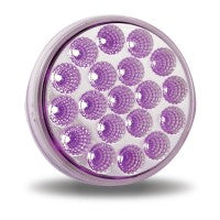 Trux Accessories TRUX 4" Dual Revolution Stop/Turn/Tail to Purple Auxiliary LED (19 Diodes) - TLED-4XRP