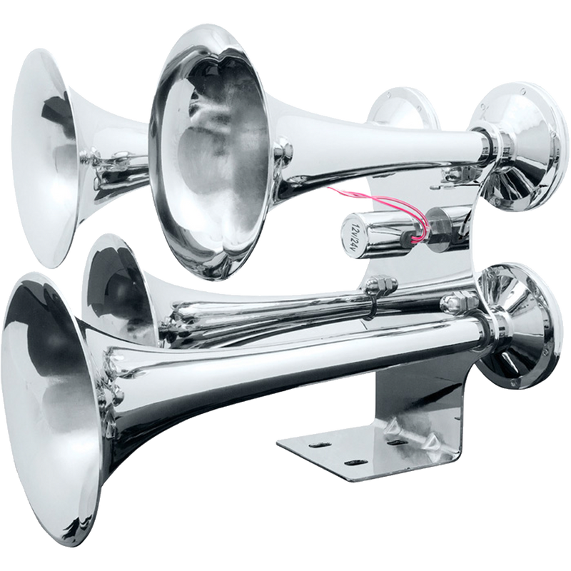 Trux Accessories TRUX 4 Bell Train Horns 140-145 Decibels - THORN-2