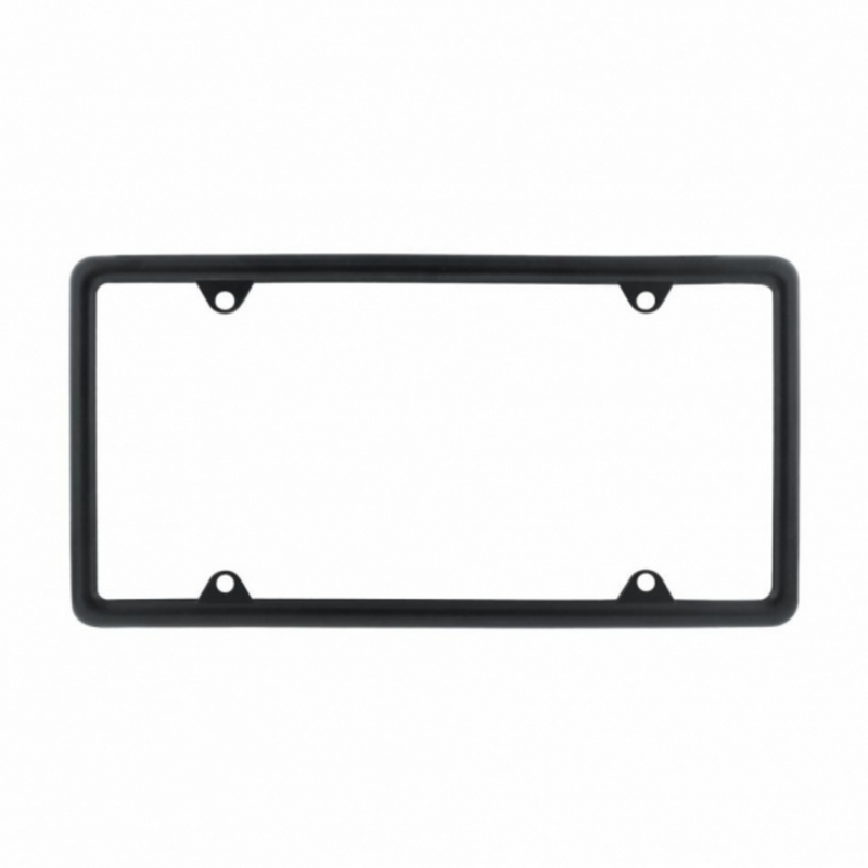 United Pacific Slim License Plate Frame Black 50004