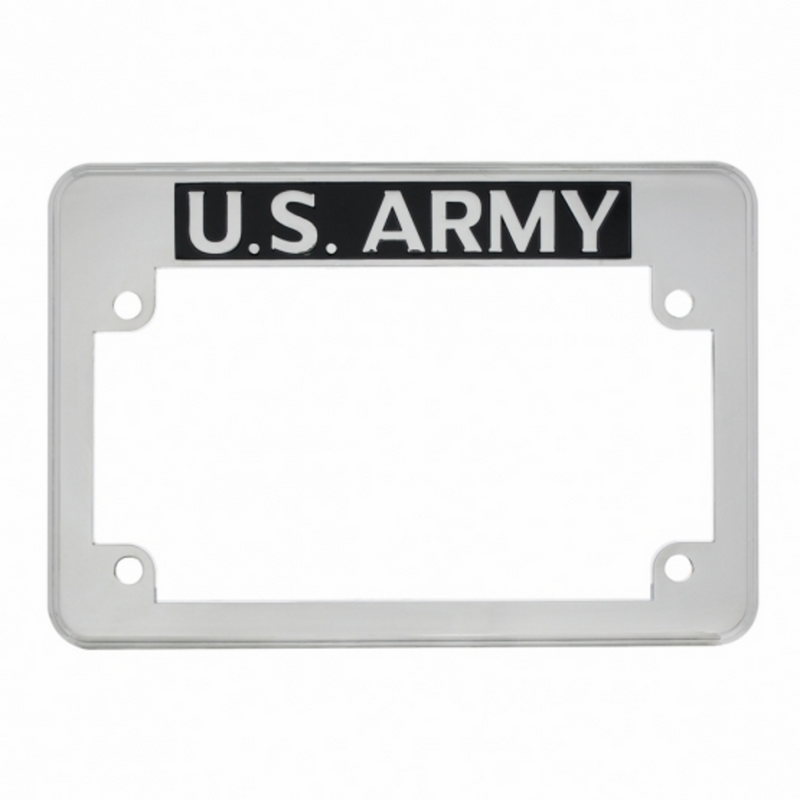 United Pacific "U.S. Army" Motorcycle License Plate Frame 50083