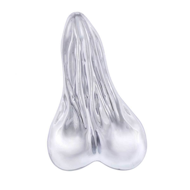 United Pacific Chrome Low-Hanging Balls Accent 4-1/2" 50105
